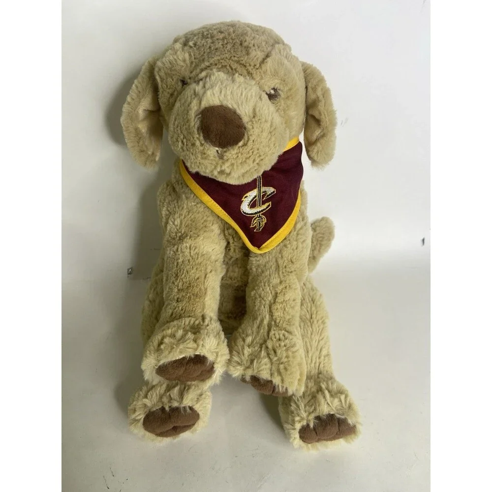 Cleveland Cavaliers NBA Dog Puppy Plush Stuffed Animal Toy Forever Collectibles